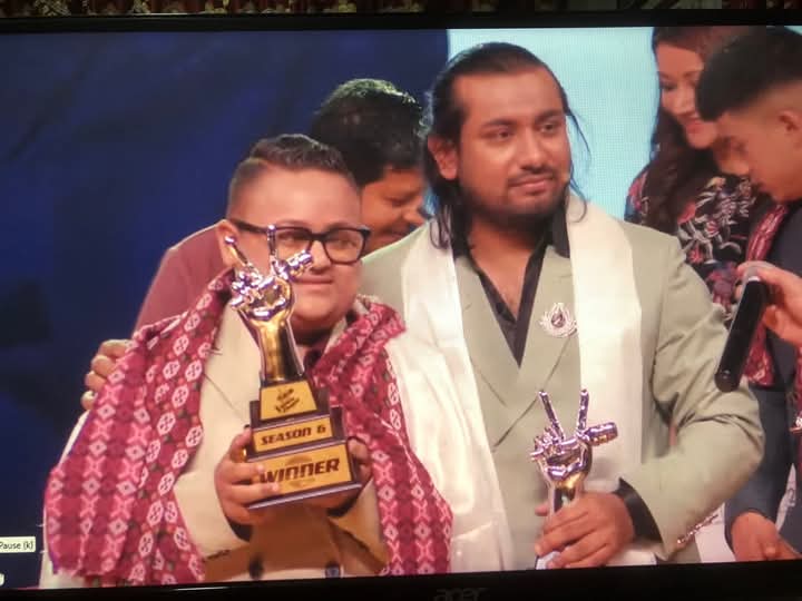 धादिङका प्राेशेस पाण्डे बने भ्वाइस अफ नेपालकाे सिजन ६ का विजेता
