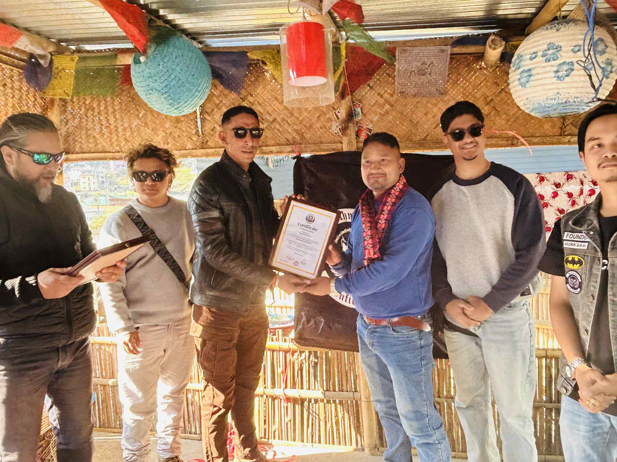 काठमाडौं इङ्फिल्डर्स क्लव द्वारा पत्रकार श्रेष्ठ सम्मानित