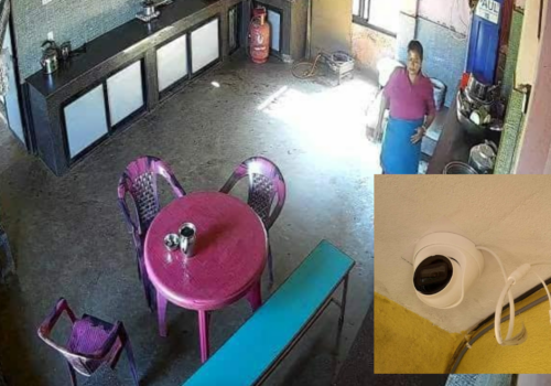 शितल छहारी नेपालद्वारा स्वाबलम्बी बहिरा स्कुललाई सिसि क्यामेरा सहयोग