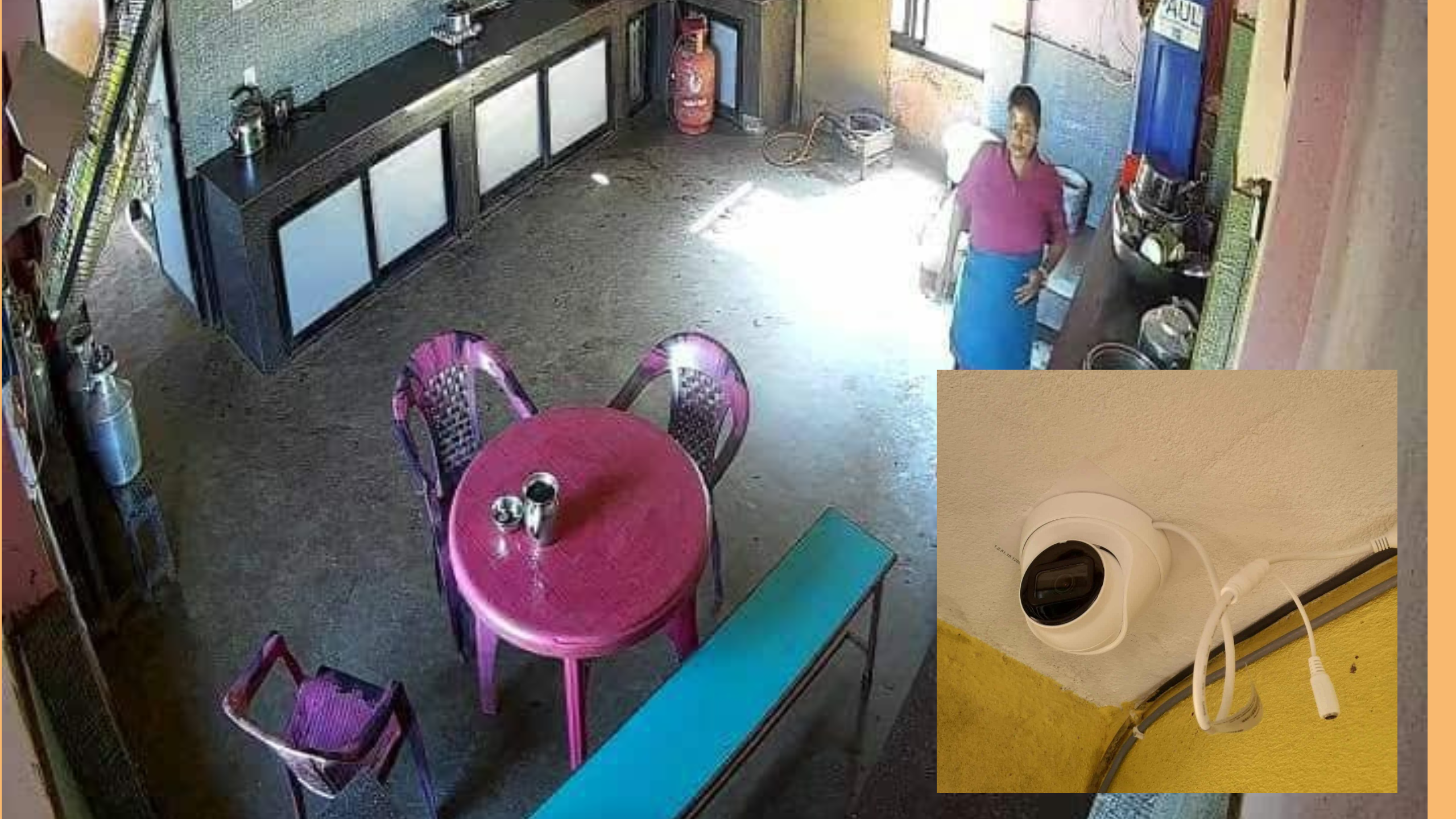 शितल छहारी नेपालद्वारा स्वाबलम्बी बहिरा स्कुललाई सिसि क्यामेरा सहयोग